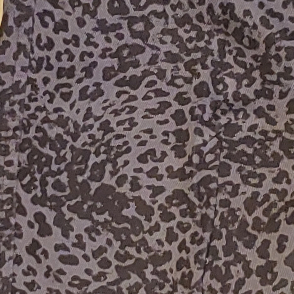 NWOT Lisette black Leopard Jeggings